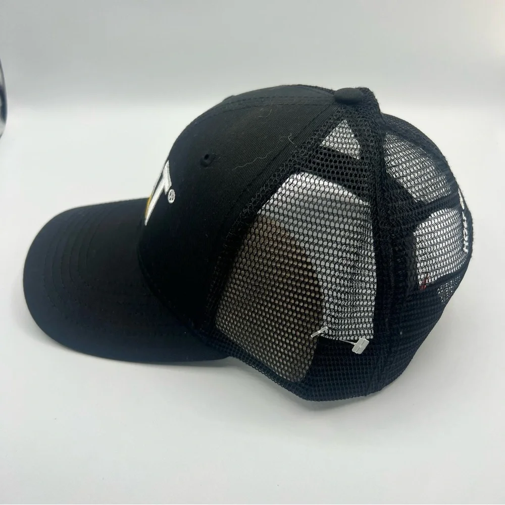 Black CAT Logo Baseball Cap Classic Design